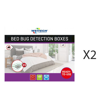 WEITECH Pack 2x Protection Contre les Punaises de Lit