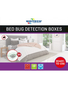 WEITECH Pack 2x Protection Contre les Punaises de Lit 2