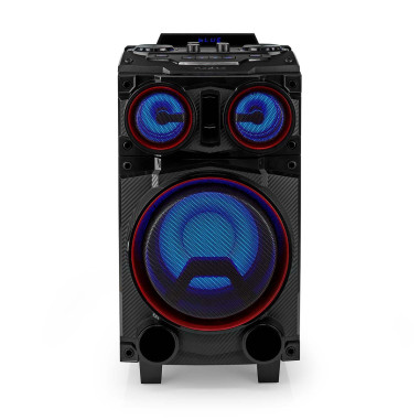 NEDIS Enceinte de Fête Bluetooth Compacte et Portable