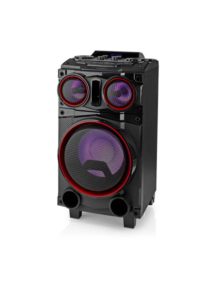 NEDIS Enceinte de Fête Bluetooth Compacte et Portable
