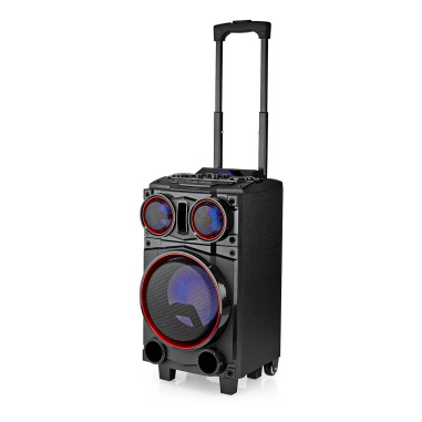 NEDIS Enceinte de Fête Bluetooth Compacte et Portable