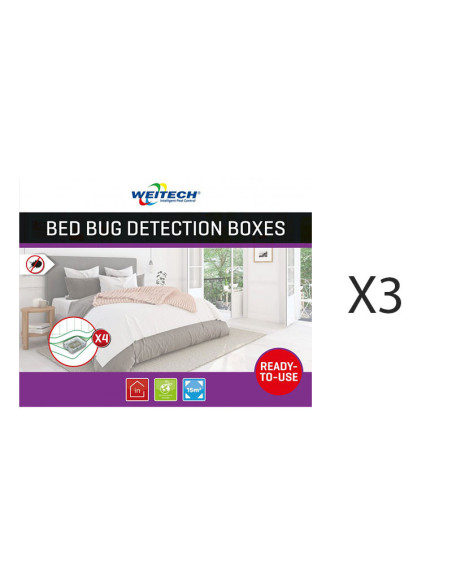 WEITECH Pack 3x Protection Contre les Punaises de Lit