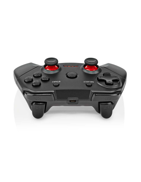 NEDIS Manette De Jeu Ergonomique Sans Fil Stick USB caoutchoutés
