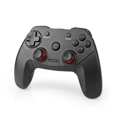 NEDIS Manette De Jeu Ergonomique Sans Fil Stick USB caoutchoutés