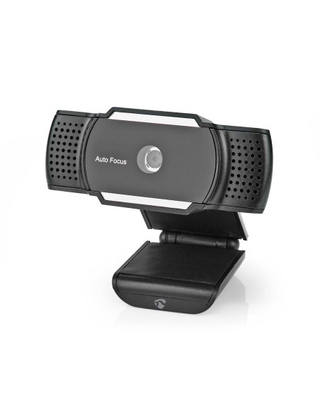 NEDIS Webcam Mise Au Point Automatique Microphone Intégré Noir