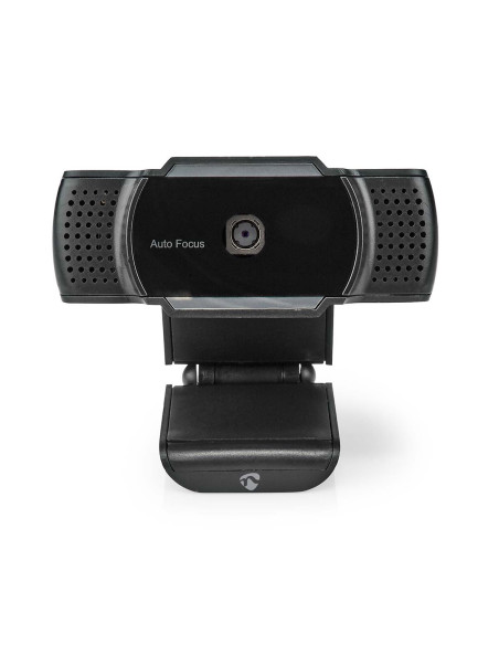 NEDIS Webcam Mise Au Point Automatique Microphone Intégré Noir
