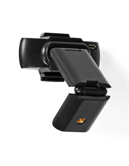 NEDIS Webcam Mise Au Point Automatique Microphone Intégré Noir