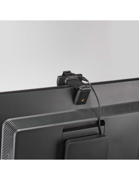 NEDIS Webcam Mise Au Point Automatique Microphone Intégré Noir