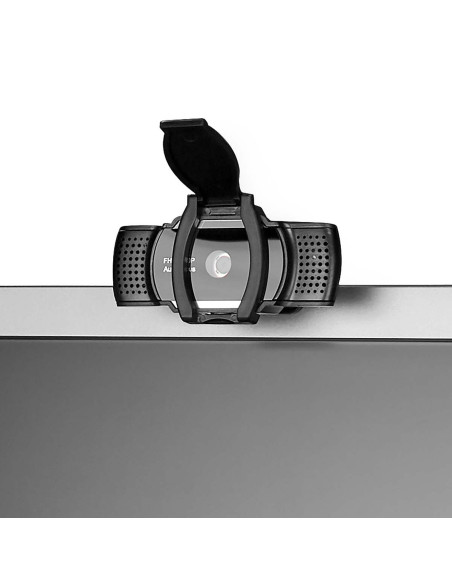 NEDIS Webcam Mise Au Point Automatique Microphone Intégré Noir