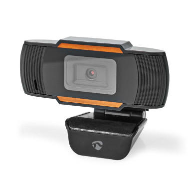 NEDIS Webcam Full HD Mise Au Point Fixe Microphone Intégré