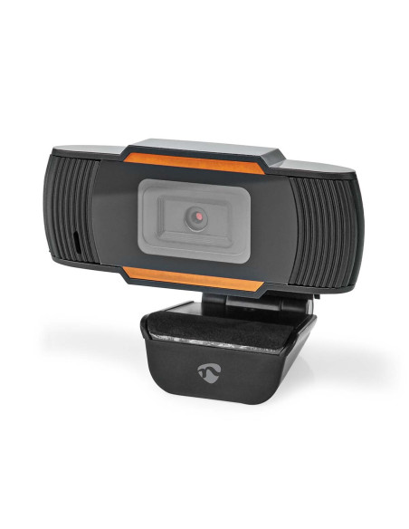 NEDIS Webcam Full HD Mise Au Point Fixe Microphone Intégré