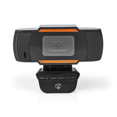 NEDIS Webcam Full HD Mise Au Point Fixe Microphone Intégré