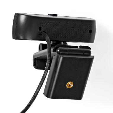 NEDIS Webcam Résolution 4K UHD Mise Au Point Automatique Microphone Intégré