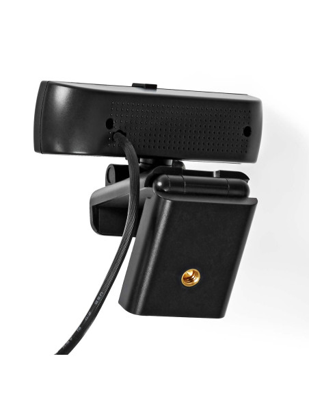 NEDIS Webcam Résolution 4K UHD Mise Au Point Automatique Microphone Intégré