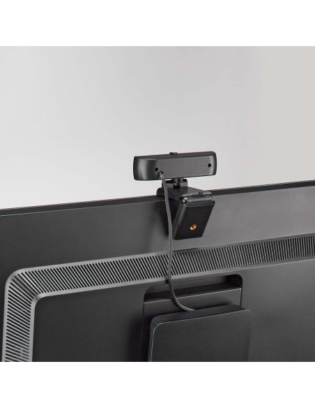 NEDIS Webcam Résolution 4K UHD Mise Au Point Automatique Microphone Intégré