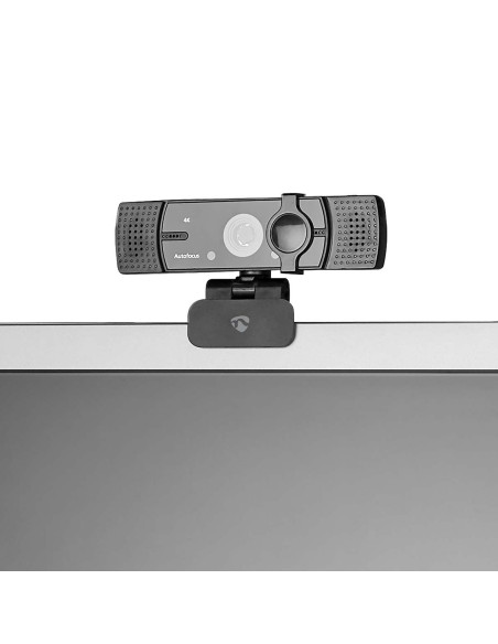 NEDIS Webcam Résolution 4K UHD Mise Au Point Automatique Microphone Intégré