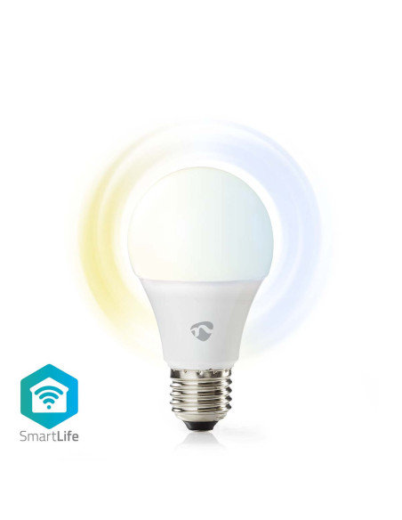 NEDIS Ampoule SmartLife Wi-Fi E27 806lm 9 W Blanc chaud à frais
