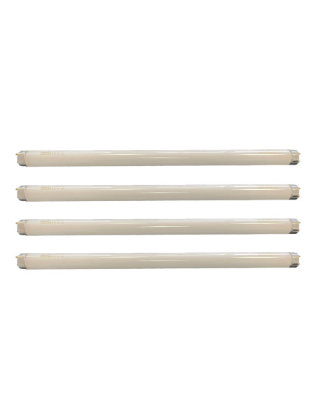 Pack PEREL 4 x Néon De Remplacement 15 W Pour GIK09N GIK11 Tube Destructeur