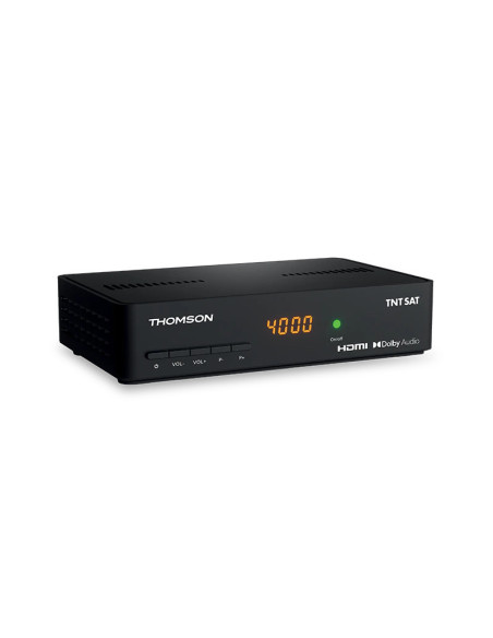 Pack HDSAT Parabole Satellite Fibre 85cm + LNB Single + Décodeur Satellite HD TNTSAT ASTRA + Carte + Bras coudé