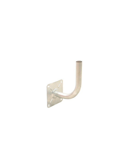 Pack HDSAT Parabole Satellite Fibre Blanche 60cm + LNB Single + Décodeur Satellite HD TNTSAT ASTRA + Carte + Bras Coudé