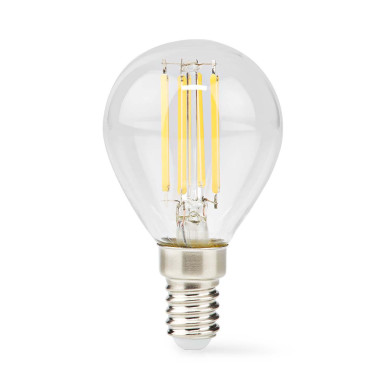 NEDIS Lampe LED Ampoule E14 G45 4.5W 470Im 2700K Variable Blanc Chaud