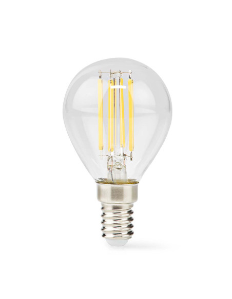 NEDIS Lampe LED Ampoule E14 G45 4.5W 470Im 2700K Variable Blanc Chaud