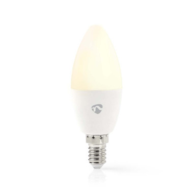 NEDIS Ampoule SmartLife Toute Couleur Wi-Fi E14 470lm 4.9W Blanc Chaud à Frais