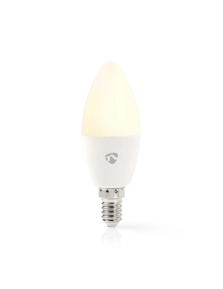 NEDIS Ampoule SmartLife Toute Couleur Wi-Fi E14 470lm 4.9W Blanc Chaud à Frais