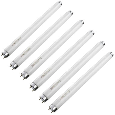 Pack ELECTRIS 6 x Tube De Rechange 10W Pour Destructeur D'insectes ELKC288NW