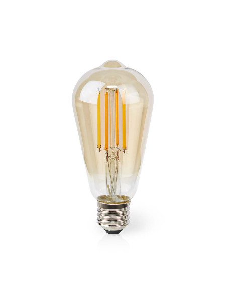 NEDIS Ampoule LED E27 SmartLife A Intensité Variable Wi-Fi IOS Android 7W Blanc