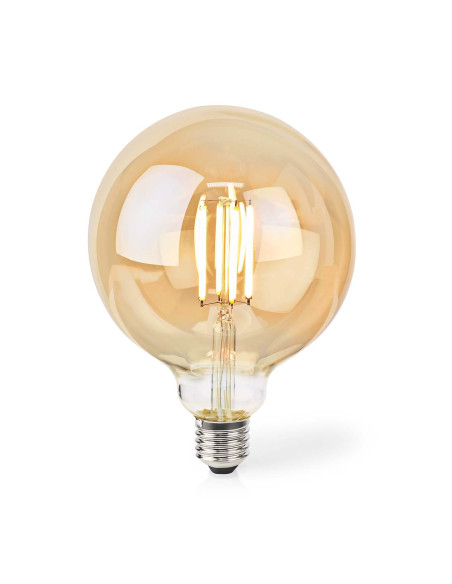 NEDIS LED SmartLife A Intensité Variable Wi-Fi Android IOS E27 7 W  Blanc Chaud