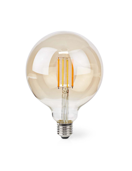 NEDIS LED SmartLife A Intensité Variable Wi-Fi Android IOS E27 7 W  Blanc Chaud
