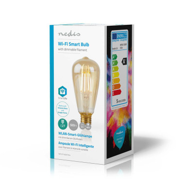 LED SmartLife A Intensité Variable Wi-Fi Android IOS E27 5W Blanc Chaud