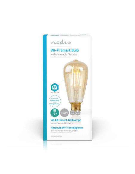 LED SmartLife A Intensité Variable Wi-Fi Android IOS E27 5W Blanc Chaud