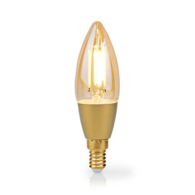 NEDIS LED SmartLife A Intensité Variable Wi-Fi E14  4.9 W  Blanc Chaud
