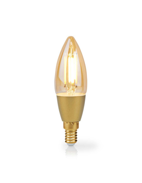 NEDIS LED SmartLife A Intensité Variable Wi-Fi E14  4.9 W  Blanc Chaud
