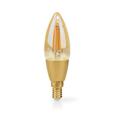 NEDIS LED SmartLife A Intensité Variable Wi-Fi E14  4.9 W  Blanc Chaud