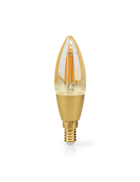 NEDIS LED SmartLife A Intensité Variable Wi-Fi E14  4.9 W  Blanc Chaud