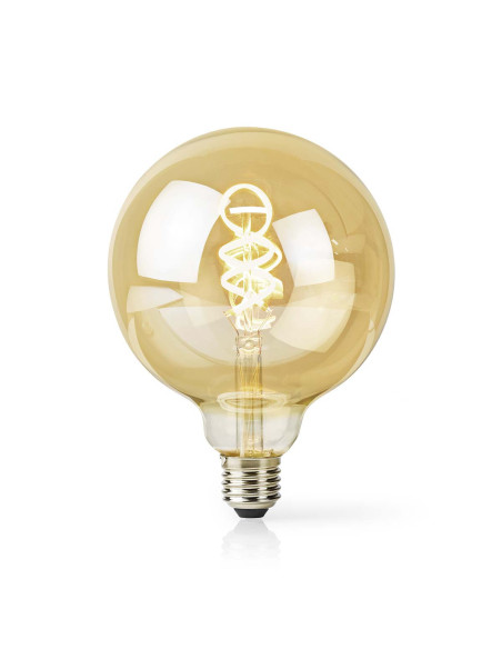 NEDIS LED SmartLife A Intensité Variable Wi-Fi E27 4.9 W Verre Globe Connecté