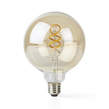 NEDIS LED SmartLife A Intensité Variable Wi-Fi E27 4.9 W Verre Globe Connecté