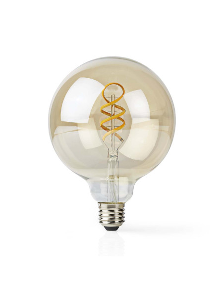 NEDIS LED SmartLife A Intensité Variable Wi-Fi E27 4.9 W Verre Globe Connecté