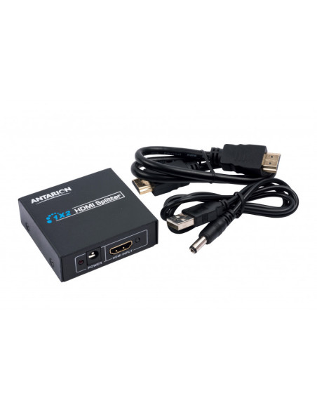 ANTARION Splitter HDMI Amplificateur Interne Noir