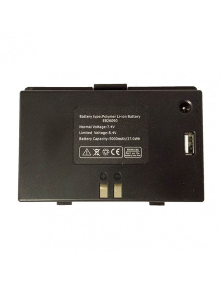 PACK SATLINK WS 6980 HD COMBO DVB-S2/DVB-T2 H265/DVB-C SPECTRE CONSTELLATION OPTIQUE + batterie supplémentaire