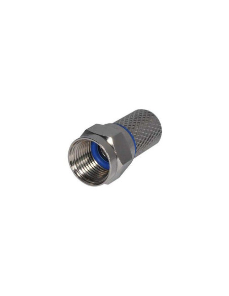 Pack FAGOR Répartiteur Antenne TV ou SAT 1 Entrée 2 sorties 5-2300Mhz + 3 Fiches F 7mm Haute Qualité