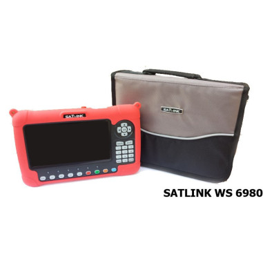 SATLINK WS 6980 HD COMBO DVB-S2/DVB-T2 H265/DVB-C Spectre Constellation Optique - Notice et  Menu en Français