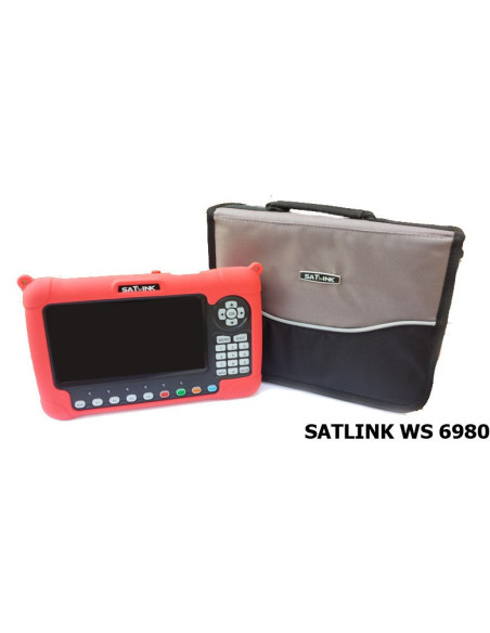 SATLINK WS 6980 HD COMBO DVB-S2/DVB-T2 H265/DVB-C Spectre Constellation Optique - Notice et  Menu en Français