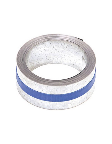 Pack HDSAT Cerclage Cheminée Double Fixation + Feuillard Galvanisé 5m + Mât Emboitable 0.5m Diam 50mm