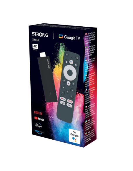 STRONG SRT41 Clé TV HDMI Google TV Android