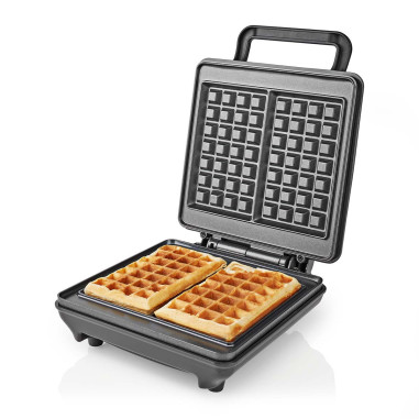 NEDIS Gaufrier 1200W Aluminium Contrôle automatique de la température