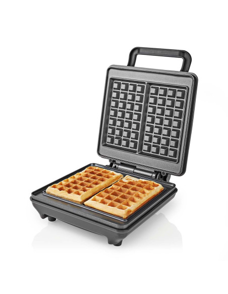 NEDIS Gaufrier 1200W Aluminium Contrôle automatique de la température